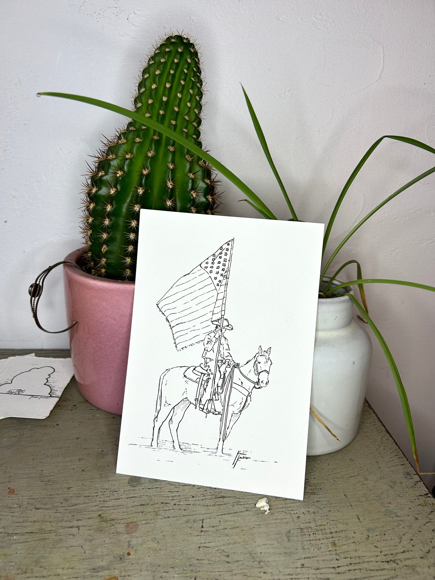 “Stars and Stripes” 5x7”