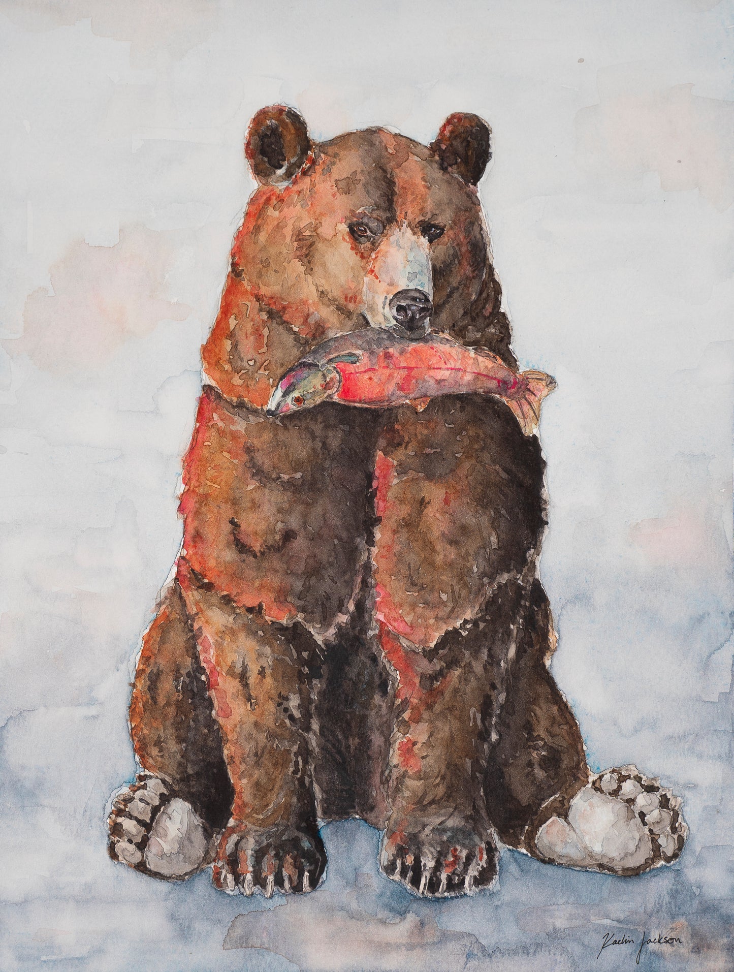 “Snack Time,” Print