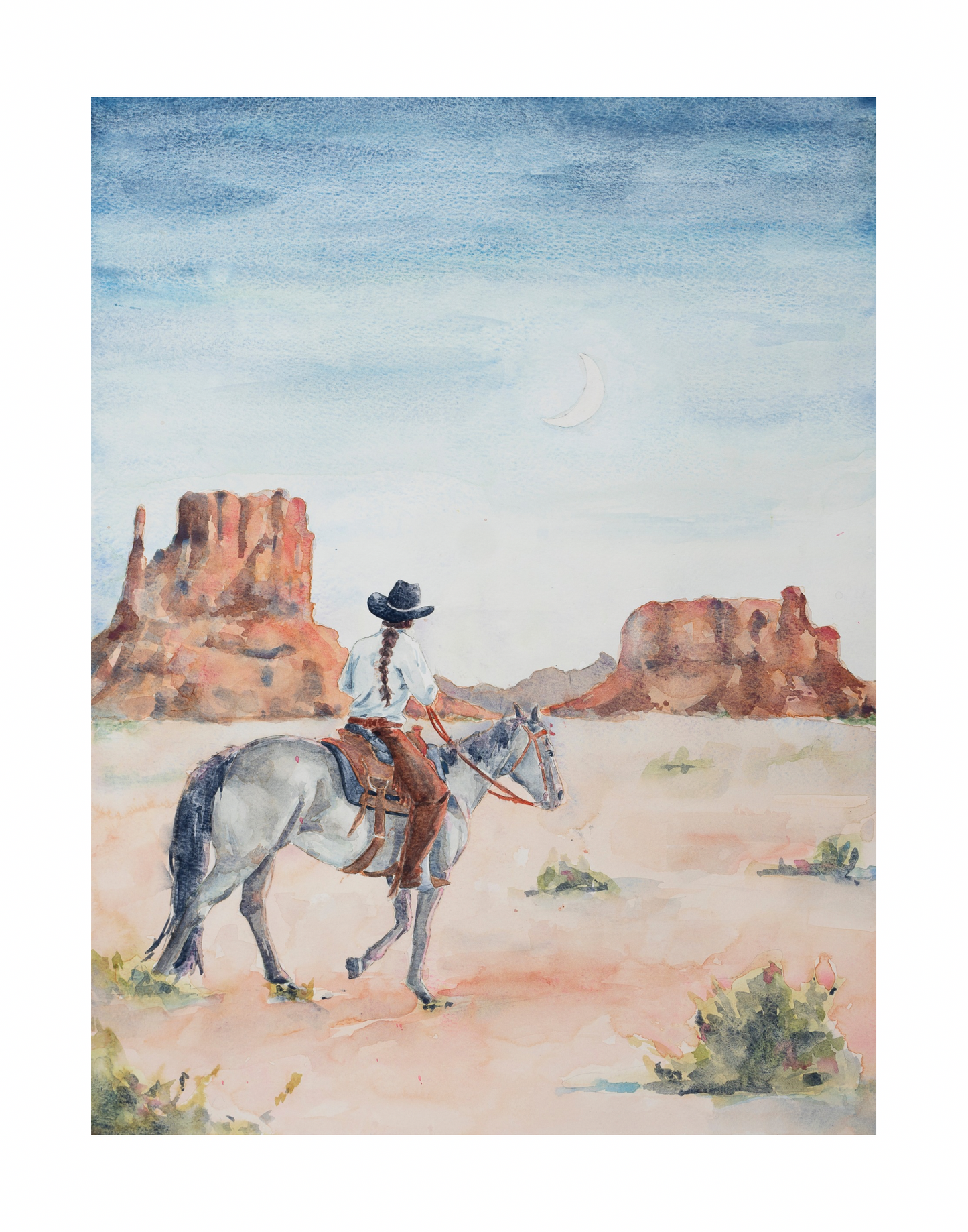 “Guided by the Moon,” Limited Edition Print