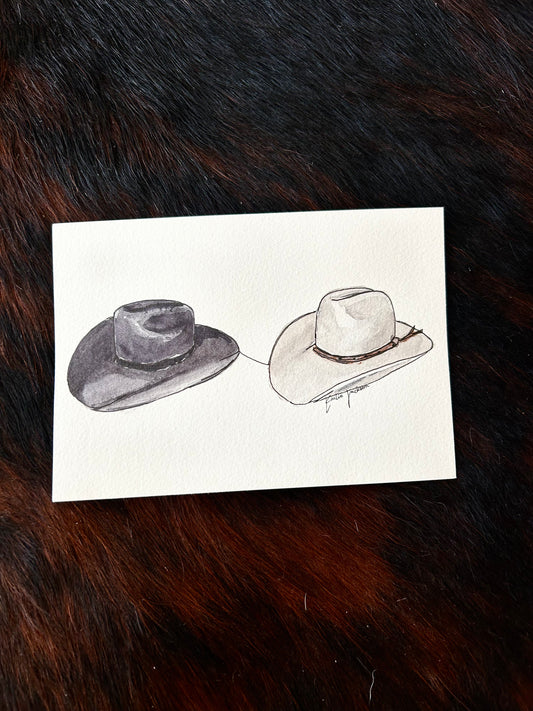 Double Hat 5x7”