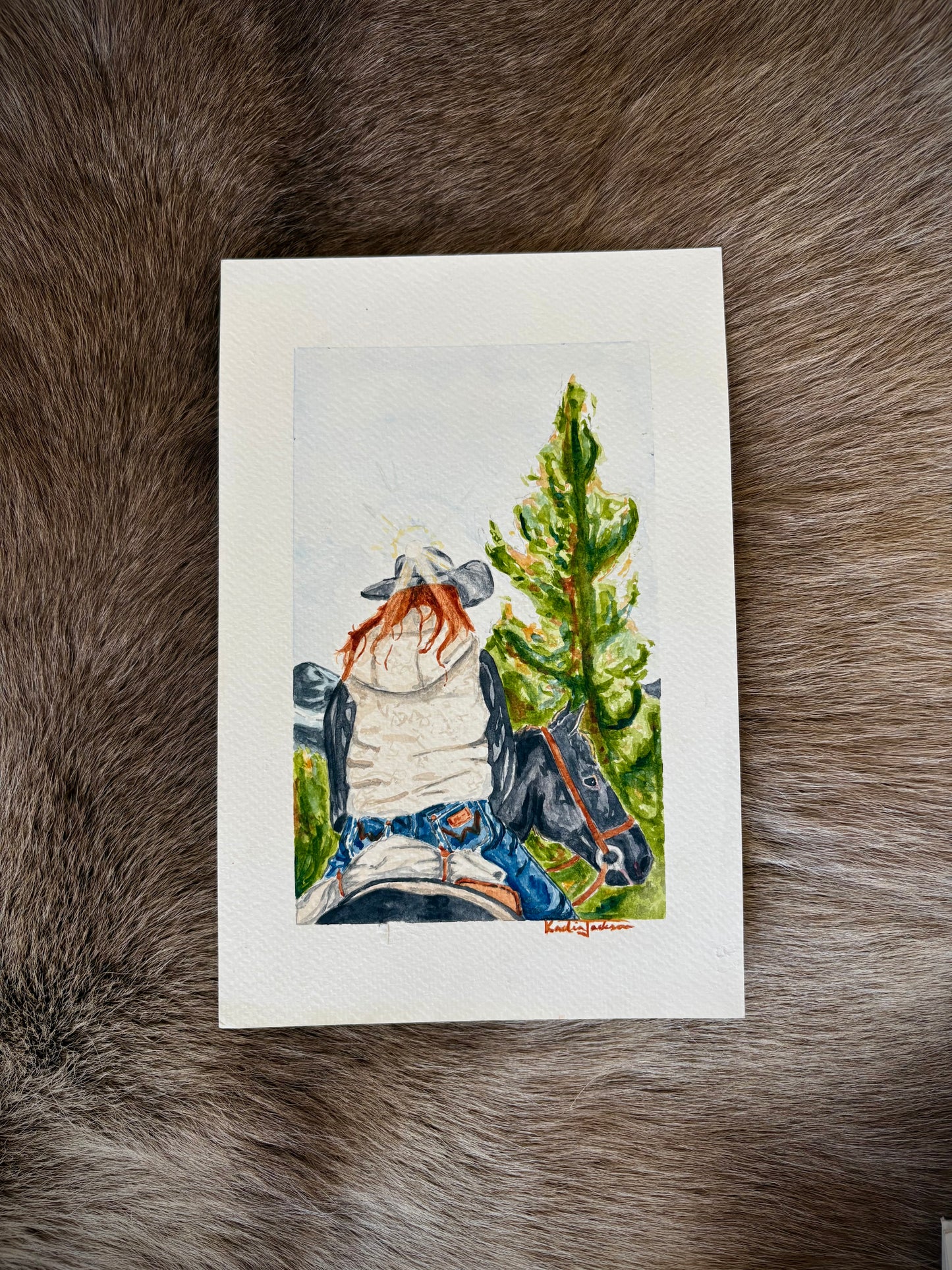 In the Woods 6x9”