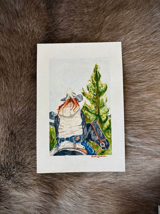 In the Woods 6x9”