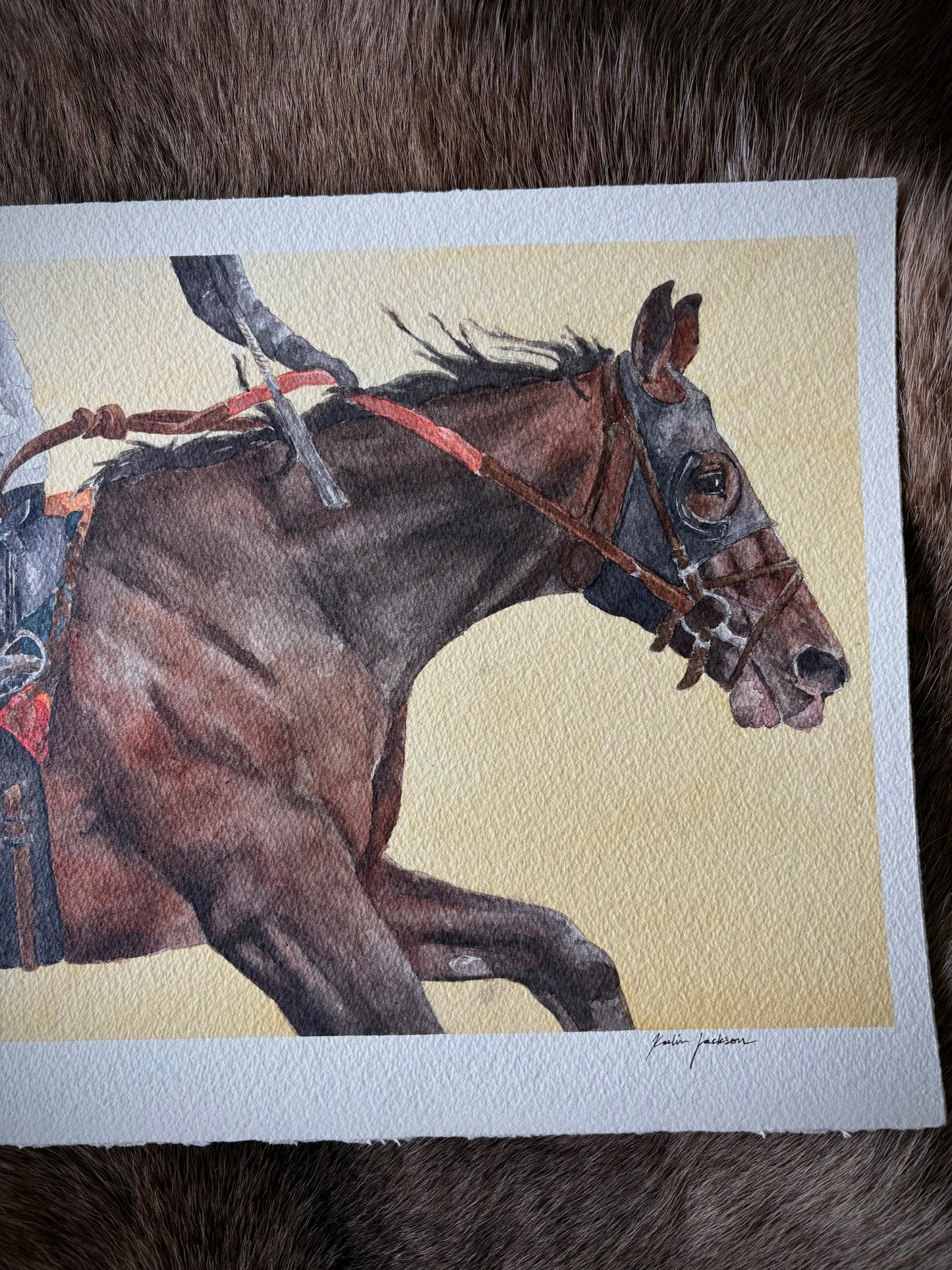 “Gold on Gold,” Original 11x14”