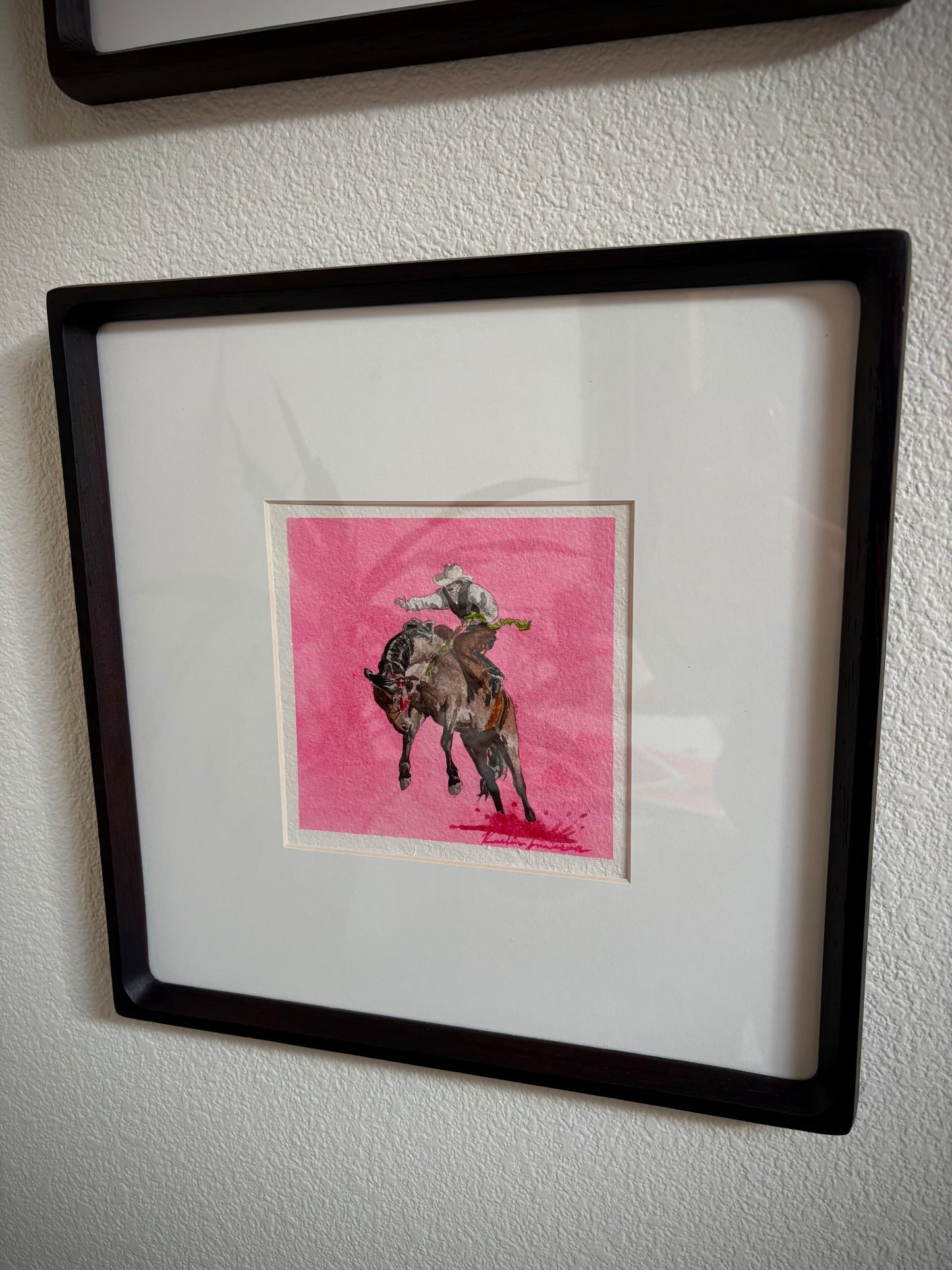 “Sky High,” 6x6” Framed Original