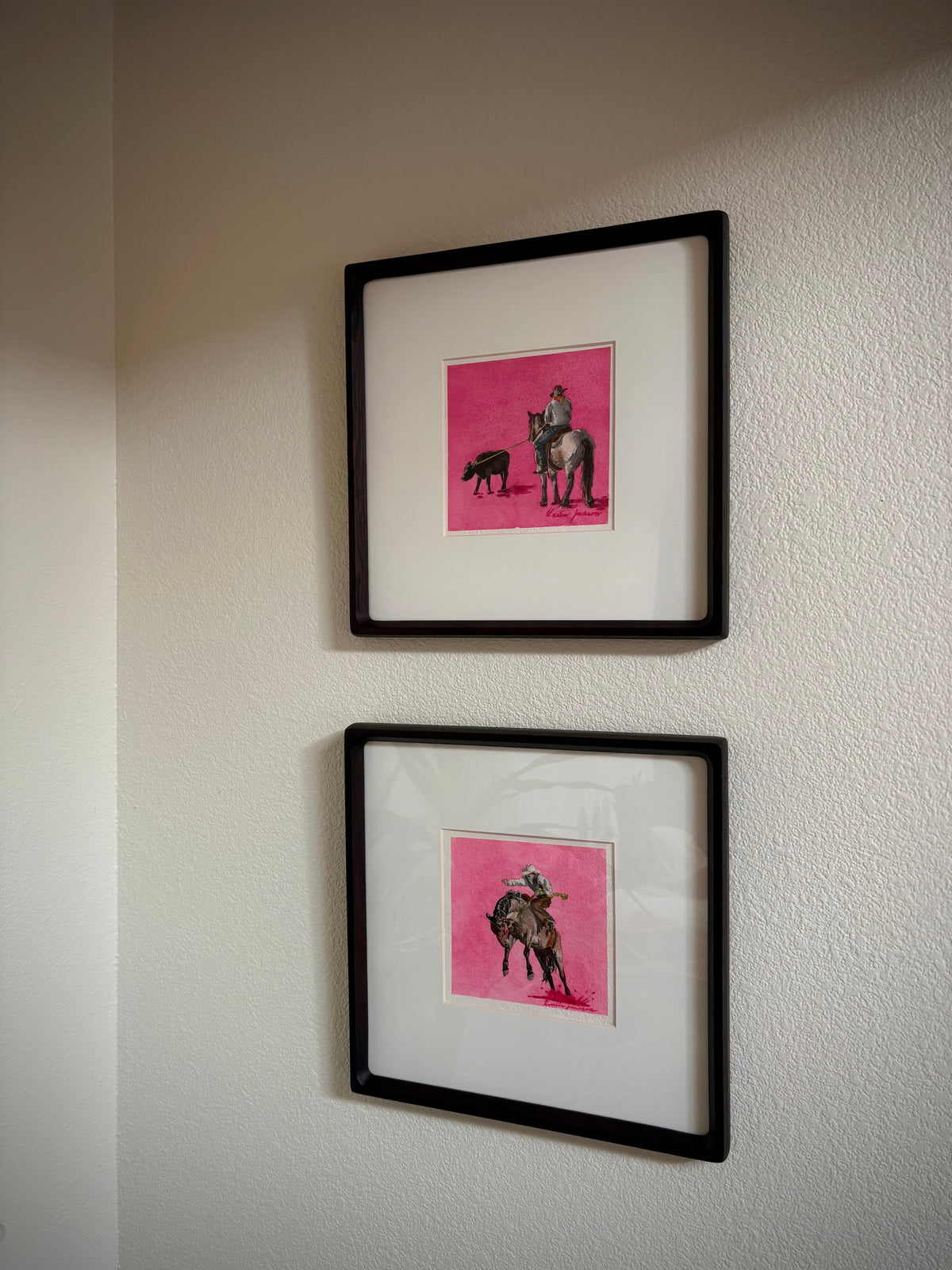 “Ol’ Reliable,” 6x6” Framed Original