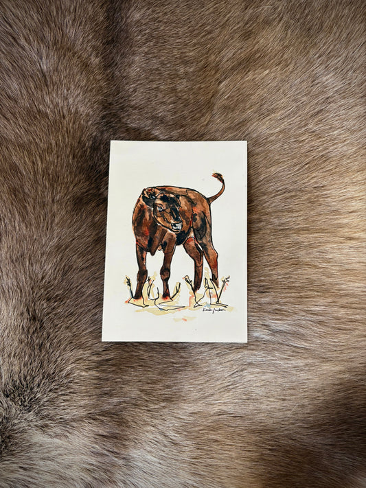 Baby Horns 5x7”