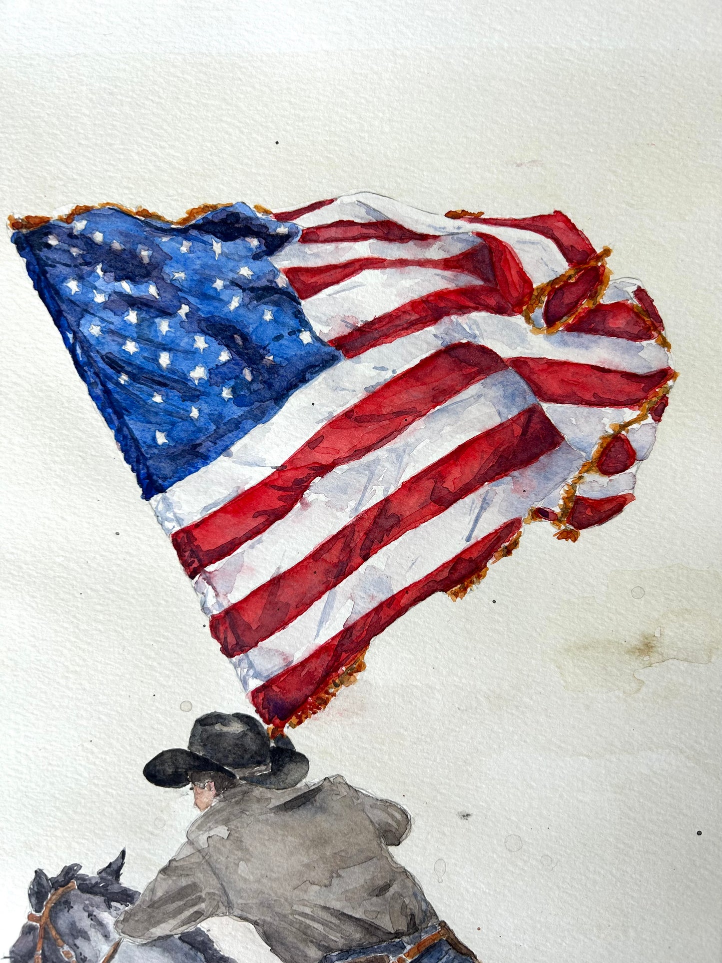 “Home of the Cowboy,” Giclée Print