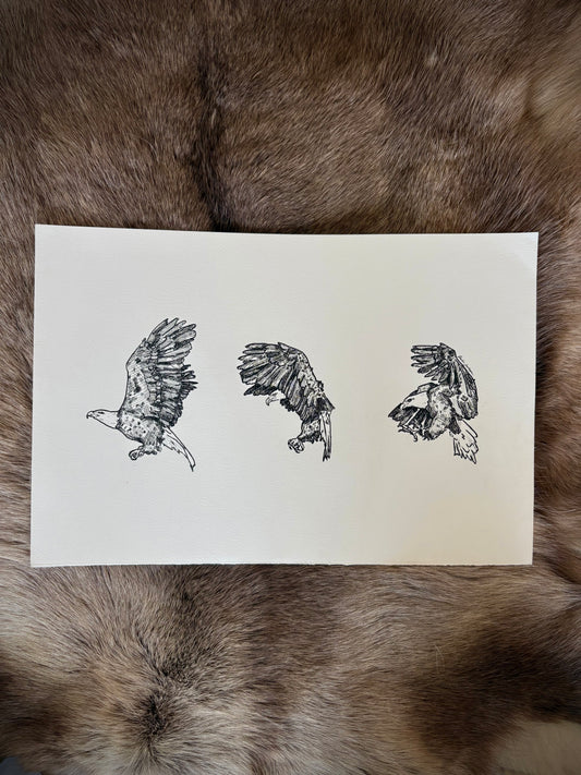 Eagles 12x18”