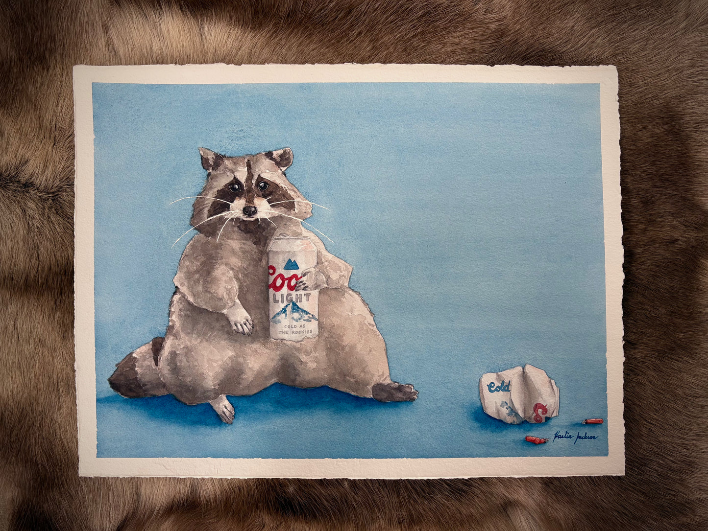 “Drinkin Away the Blues,” Print Pre Order
